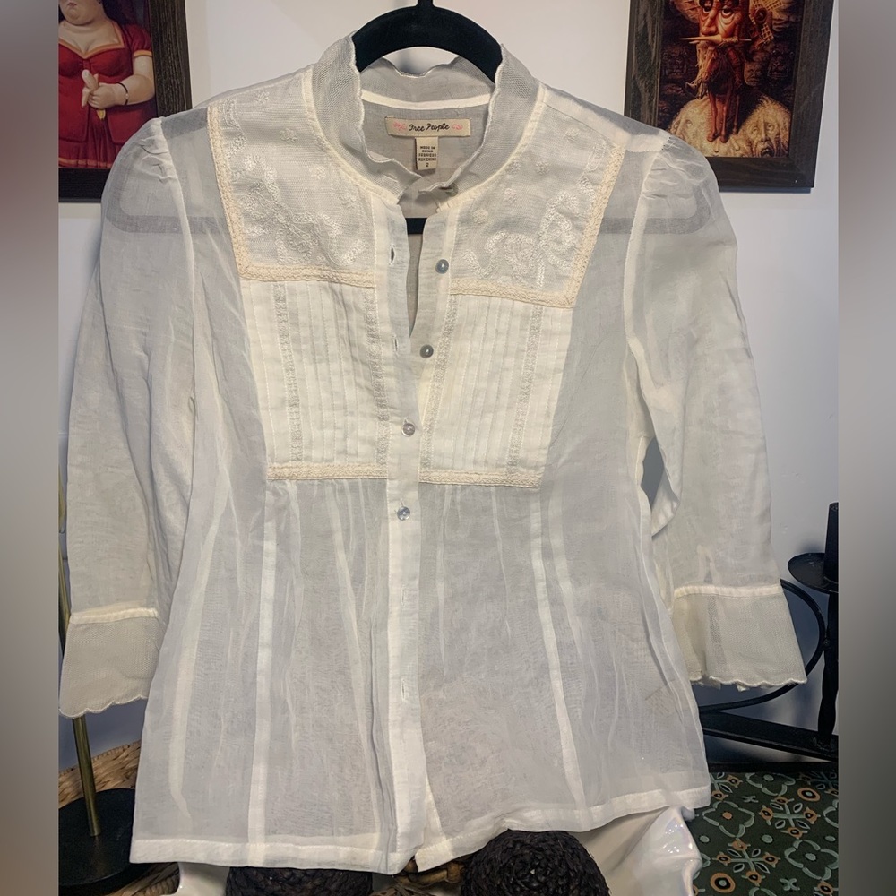 Free People peasant top